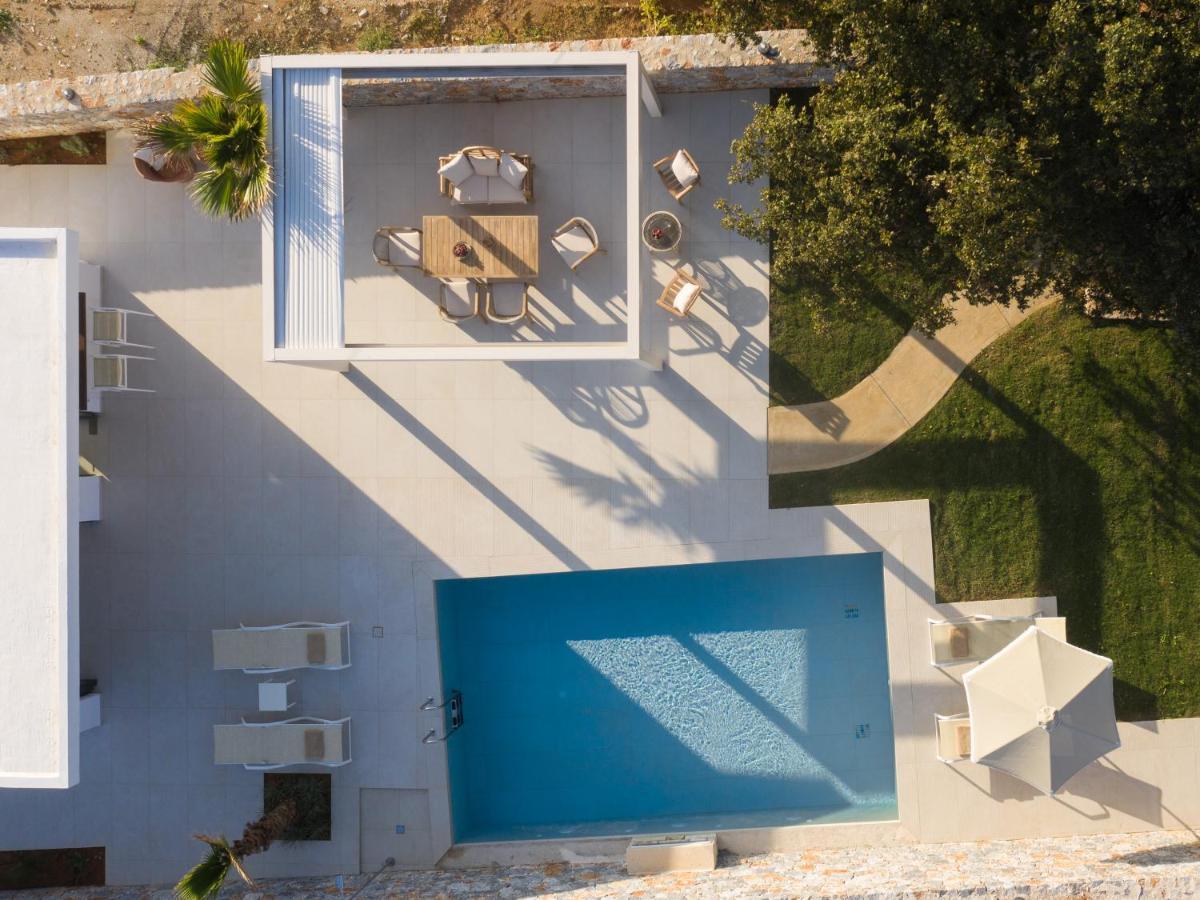 Pelagias Villa Lefka With Heated Pool Mathés Exterior foto