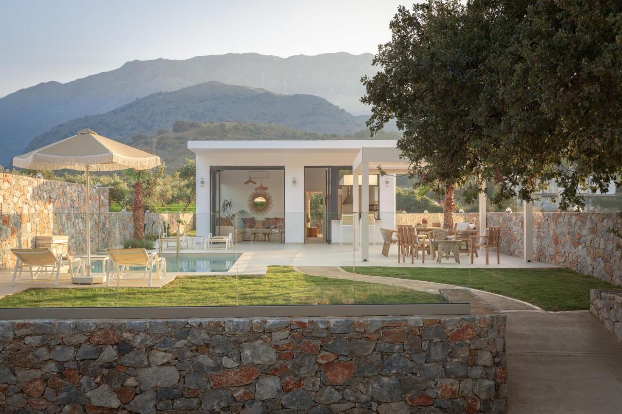 Pelagias Villa Lefka With Heated Pool Mathés Exterior foto